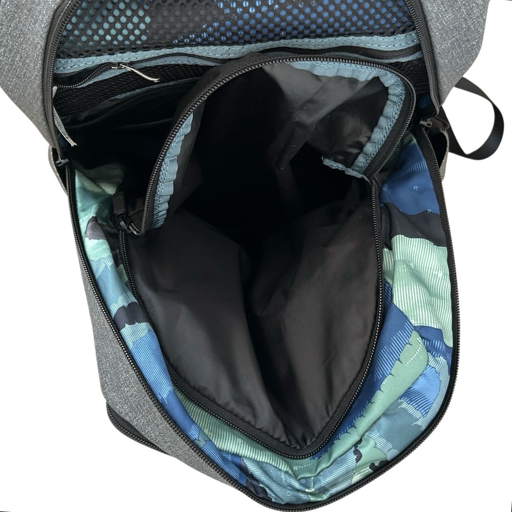 Lululemon Core Backpack 2.0 20L Athleisure Gym Active Commute Laptop Pocket Gray - Picture 6 of 11